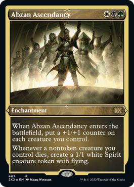 (英)【エッチングFoil】アブザンの隆盛 / Abzan Ascendancy【2X2】 No.467