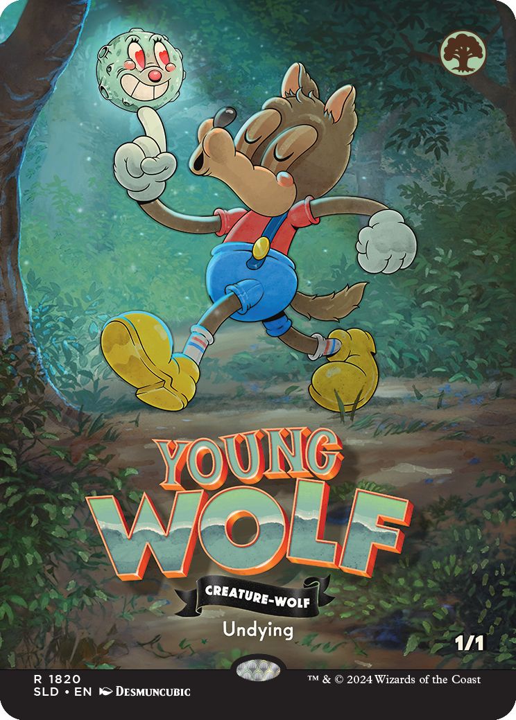 (英)若き狼 / Young Wolf【SLD】 Twisted Toons No.1820