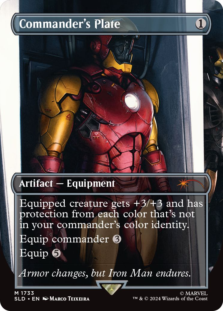 (英)統率者の板金鎧 / Commander's Plate【SLD】 Secret Lair x Marvel's Iron Man No.1733