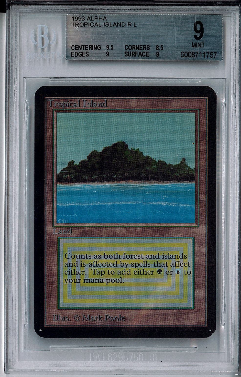 [鑑定品](英)Tropical Island【ALPHA】 BGS9 ID:0008711757 [委託販売品]