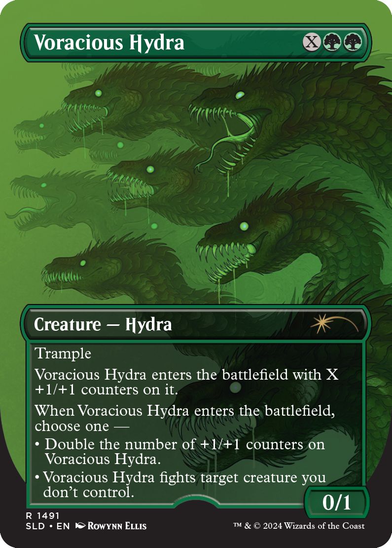 (英)【Foil】大食のハイドラ / Voracious Hydra【SLD】The Beauty of the Beasts No.1491