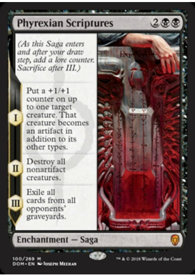 (英)ファイレクシア教典 / Phyrexian Scriptures【DOM】 No.100