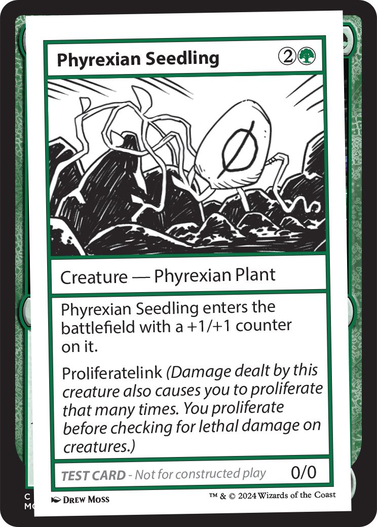 (英)Phyrexian Seedling【MB2-TEST】 No.343