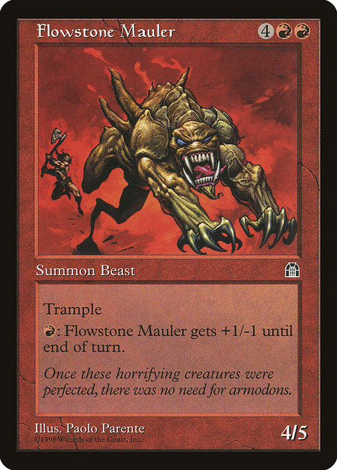 (英)流動石のやっかいもの / Flowstone Mauler【STH】 No.085