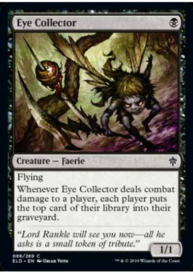 (英)【Foil】目玉収集家 / Eye Collector【ELD】 No.086