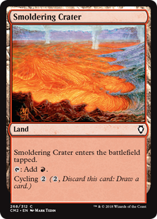 (英)薄煙の火口 / Smoldering Crater【CMDANTHO2】 No.268