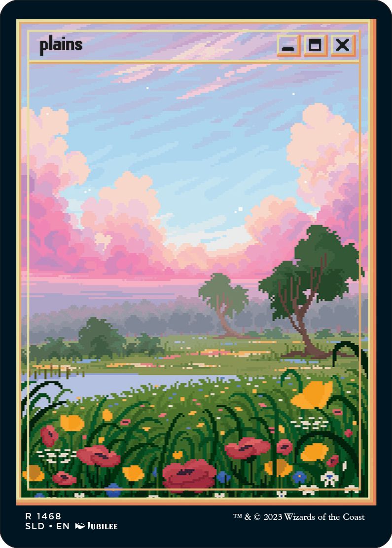 (英)【Foil】平地 / Plains【SLD】PixelLands_v02.jpg No.1468