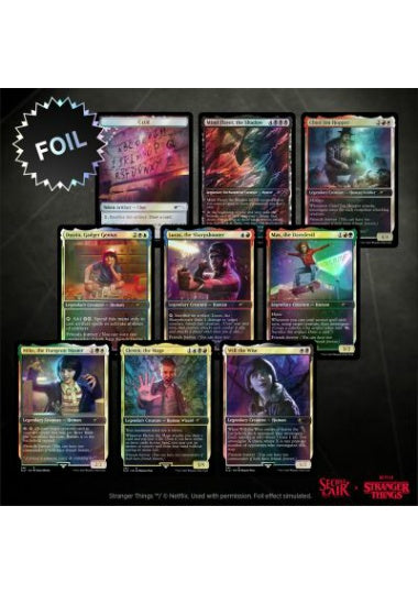 (英)Secret Lair x Stranger Things Foil Edition 【BOX】 ※発送方法は「ゆうパック」を選択してください。