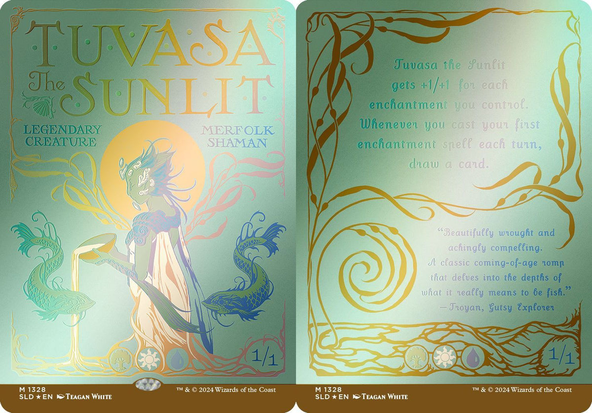 (英)【Foil】日照のトゥヴァーサ / Tuvasa the Sunlit【SLD】The Fairest Drop of All No.1328