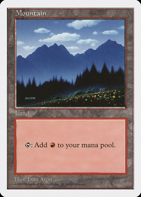 (英)山 / Mountain【5ED】 No.445