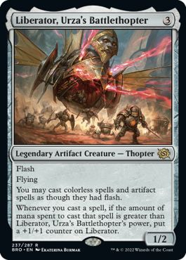 (英)ウルザの空戦艇、リベレーター号 / Liberator, Urza's Battlethopter【BRO】 No.237