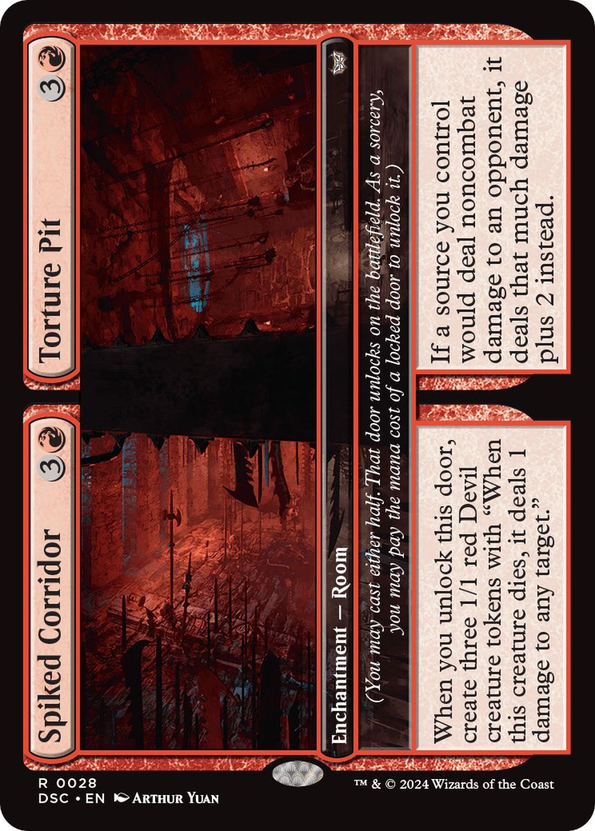 (英)突刺回廊+拷問部屋 / Spiked Corridor+Torture Pit【DSC】 No.028