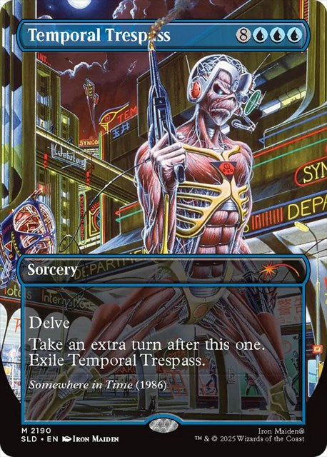 (英)時間への侵入 / Temporal Trespass【SLD】 Secret Lair x Iron Maiden: Album Art No.2190