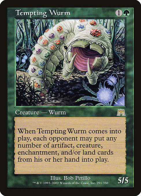(英)【Foil】誘うワーム / Tempting Wurm【ONS】 No.291
