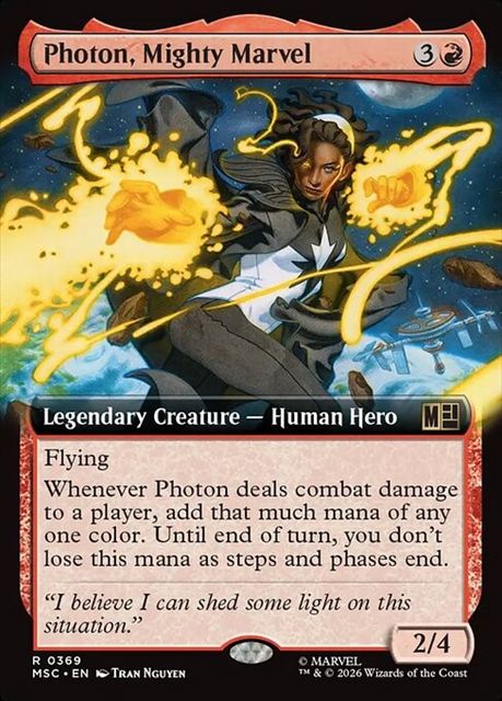 (英)力強きマーベル、フォトン / Photon, Mighty Marvel ★拡張枠★ 【MSC】 No.369