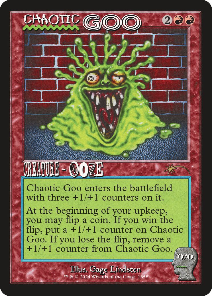 (英)混沌のグー / Chaotic Goo【SLD】 Secret Lair x Brain Dead: Creatures No.1658