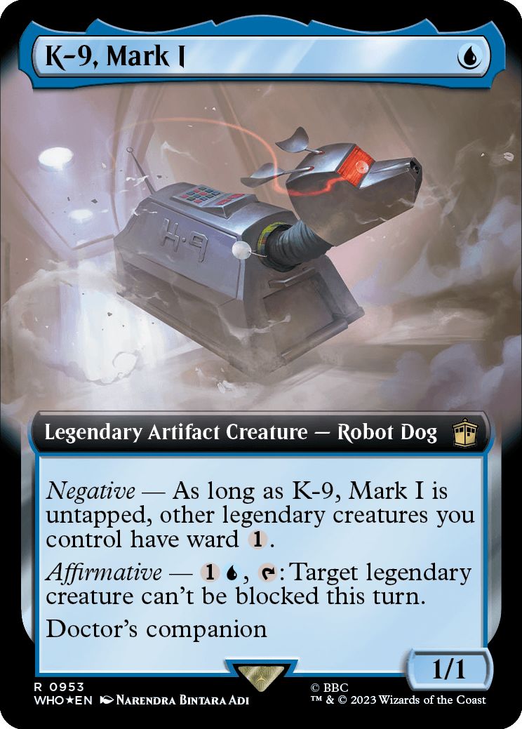 (英)【Surge-Foil】K-9 マークI型 / K-9, Mark I ★拡張枠★ 【WHO】 No.0953