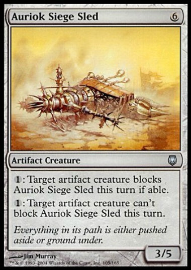 (英)【Foil】オーリオックの包囲そり / Auriok Siege Sled【DST】 No.105