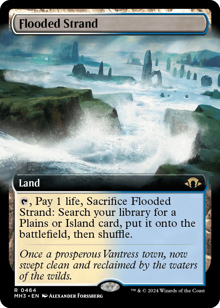 溢れかえる岸辺 日本語4枚セット 溢れかえる岸辺 MTG 日本語版 illustrated