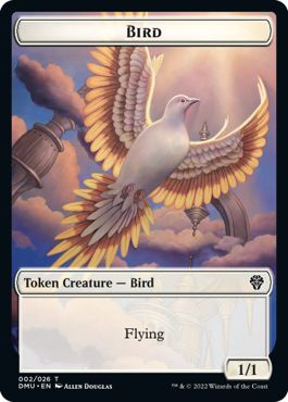 (英)鳥トークン / Bird Token【DMU-TOKEN】 No.002