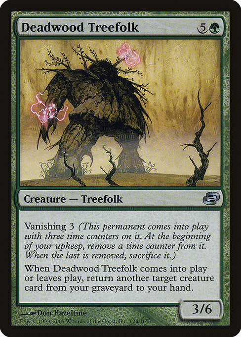 (英)デッドウッドのツリーフォーク / Deadwood Treefolk【PLC】 No.126