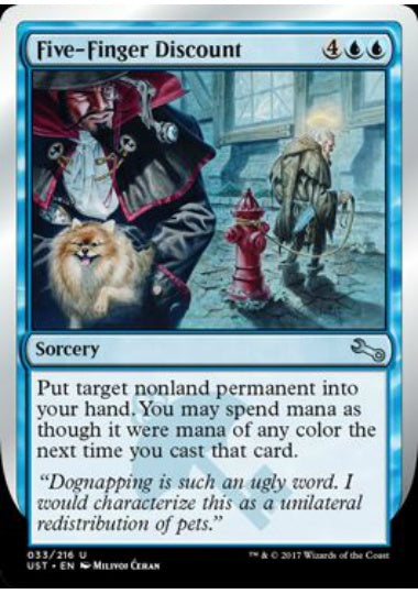 (英)【Foil】Five-Finger Discount 【UST】 No.033