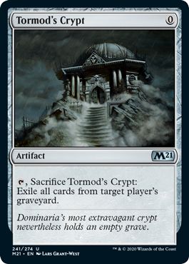 (英)【Foil】トーモッドの墓所 / Tormod's Crypt【M21】 No.241