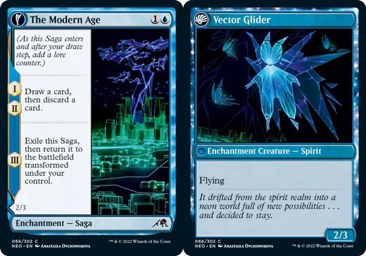 (英)【Foil】当世 / The Modern Age - ベクターの滑空者 / Vector Glider【NEO】 No.066