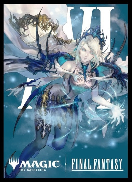【サプライ】 エンスカイ マジック：ザ・ギャザリング--FINAL FANTASY プレイヤーズカードスリーブ MFS-18 「キャラクター」ボーダーレス版《氷の召喚獣、シヴァ》 (80枚入り) ※発送方法は「ゆうパック」を選択してください。