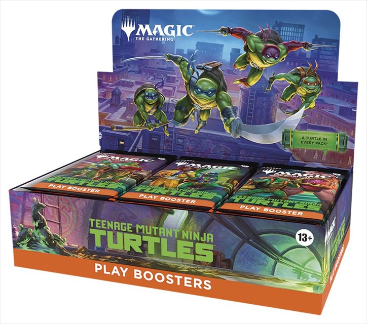 (英)『マジック：ザ・ギャザリング | ミュータント タートルズ』 プレイ・ブースターボックス / Magic: The Gathering | Teenage Mutant Ninja Turtles Play Booster Box【BOX】 ※発送方法は「ゆうパック」を選択してください。