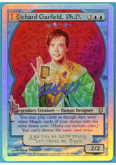 (英)【Foil】Richard Garfield, Ph.D. 【UNH】 No.044