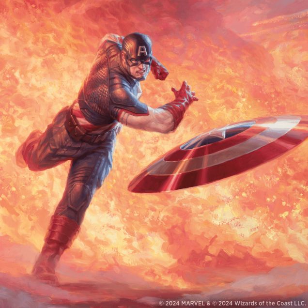 (英)Secret Lair x Marvel's Captain America 【BOX】 ※発送方法は「ゆうパック」を選択してください。