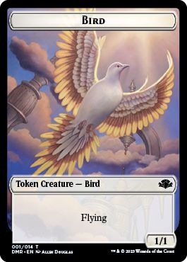 (英)鳥トークン / Bird Token【DMR-TOKEN】 No.001