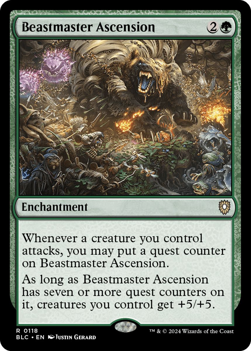 (英)獣使いの昇天 / Beastmaster Ascension【BLC】 No.118
