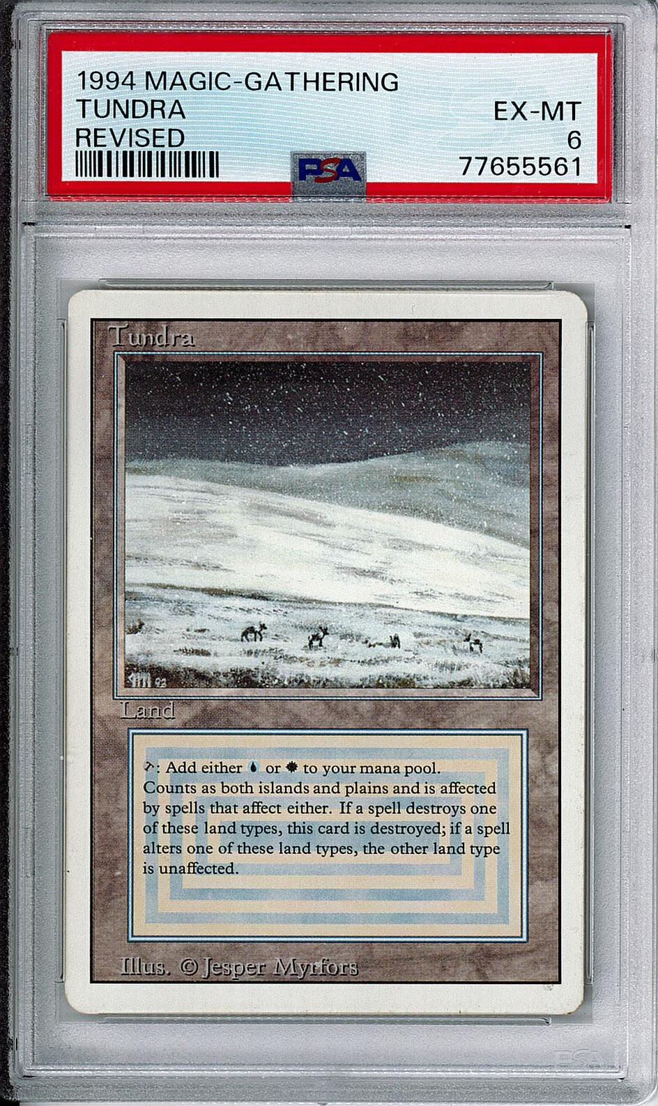 (英)Tundra【3ED】 PSA6 ID:77655561
