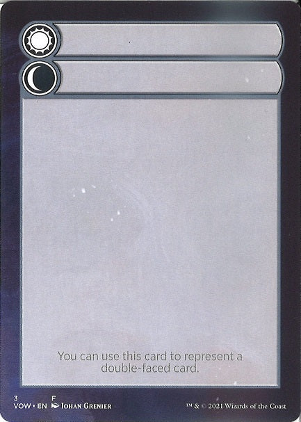 (英)両面カードの補助カード / Double-Faced Card Helper【VOW-DFC】 No.003