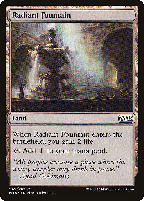 (英)光輝の泉 / Radiant Fountain【M15】 No.245