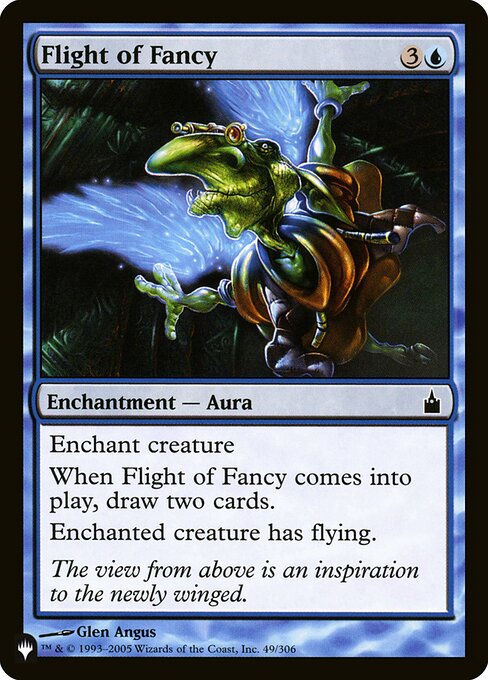(英)空想の飛行 / Flight of Fancy【RAV】 PWシンボル付き再販 No.049
