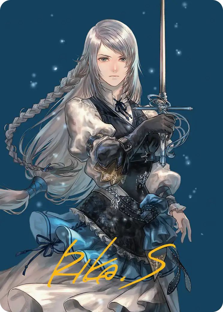 (英)シヴァのドミナント、ジル / Jill, Shiva's Dominant【FIN】 アート・カード 【箔押し】 No.043 ※トーナメントで使用することはできません。
