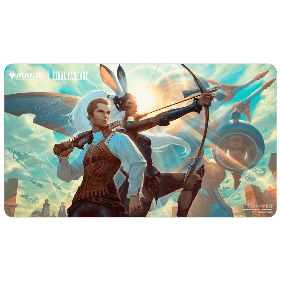 【サプライ】 ウルトラプロ 空賊バルフレアとフラン プレイマット / Ultra PRO Balthier and Fran Playmat(38753) ※発送方法は「ゆうパック」を選択してください。
