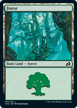 (英)【Foil】森 / Forest【IKO】 No.273