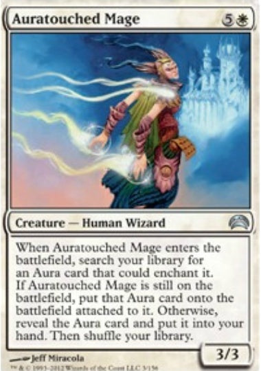 (英)オーラ掠りの魔道士 / Auratouched Mage【PLANE2012】 No.003
