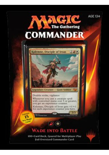 (英)統率者2015 デッキ 戦闘の猛火/Wade into Battle【BOX】 ※発送方法は「ゆうパックを選択してください。