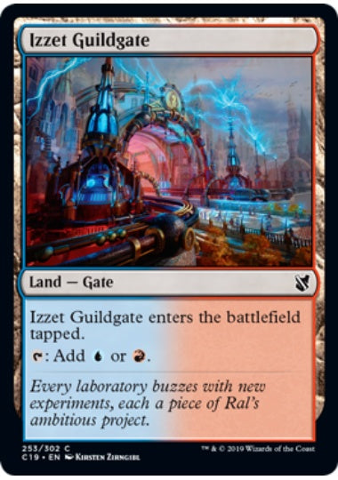 (英)イゼットのギルド門 / Izzet Guildgate【C19】 No.253