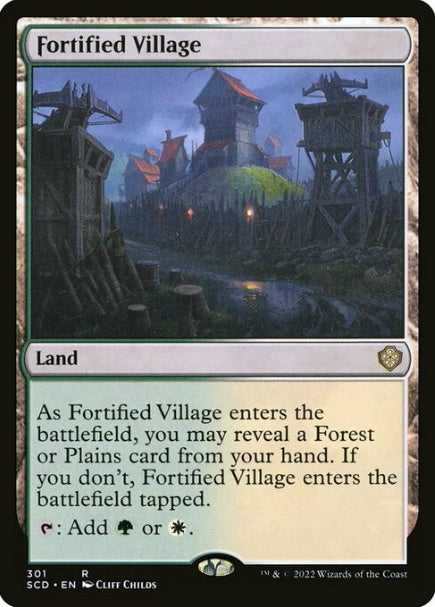 (英)要塞化した村 / Fortified Village【SCD】 No.301