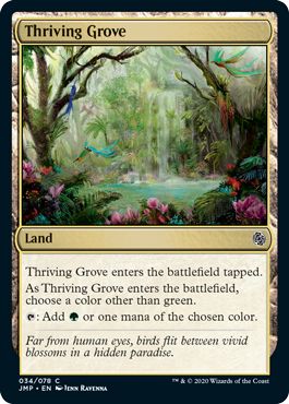 (英)興隆する木立 / Thriving Grove【JMP】 No.034