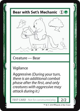 (英)Bear with Set's Mechanic【MB1-TEST】 後期版 No.071