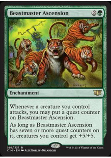 (英)獣使いの昇天 / Beastmaster Ascension【C14】 No.186