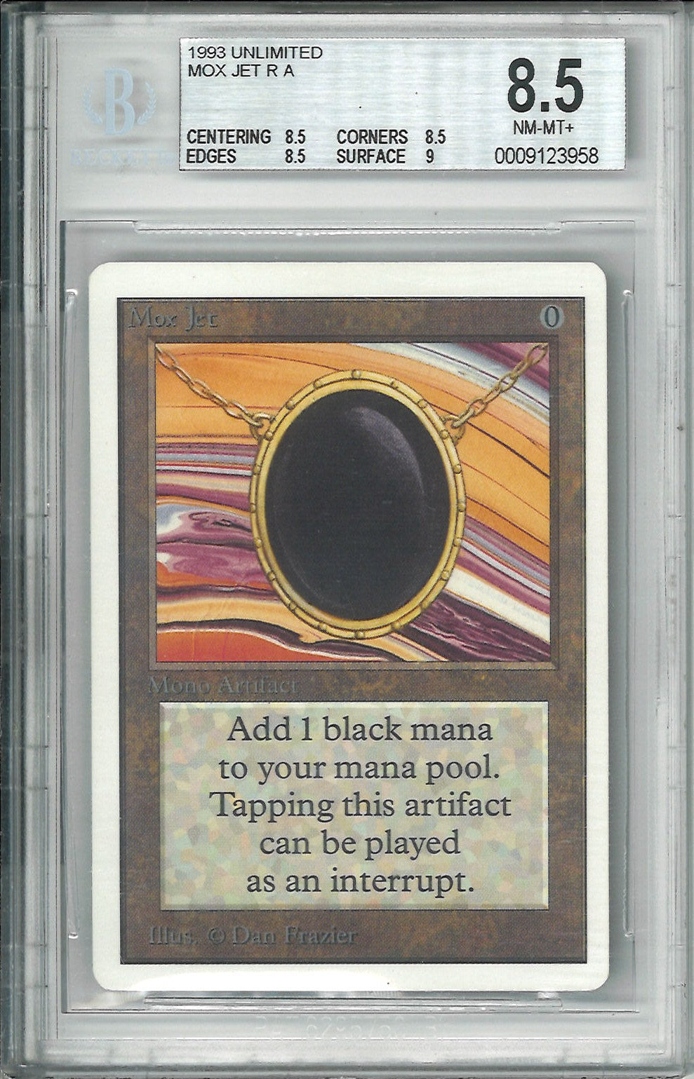 [鑑定品](英)Mox Jet【2ED】 BGS8.5 ID:0009123958