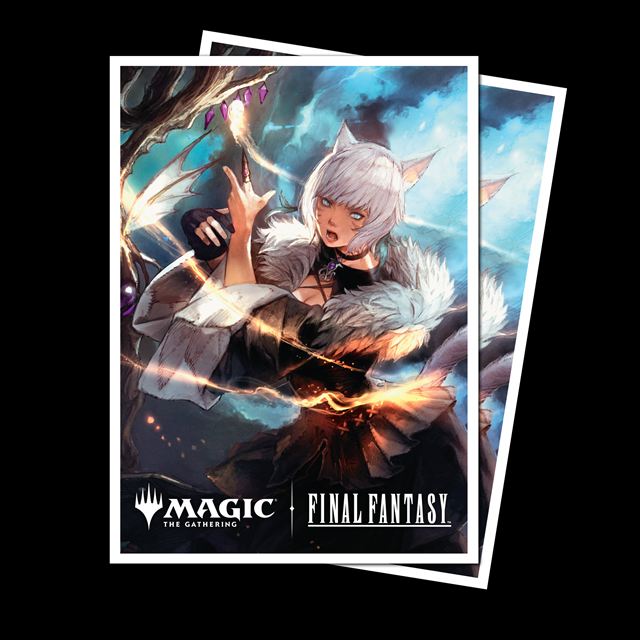 【サプライ】 ファイナルファンタジー エイペックス デッキプロテクター「ヤ・シュトラ・ルル」/ APEX Deck Protector sleeves Premium featuring Y'Shtola Rhul (105枚入り)  ※5個以上購入の場合、発送方法は「ゆうパック」を選択してください。